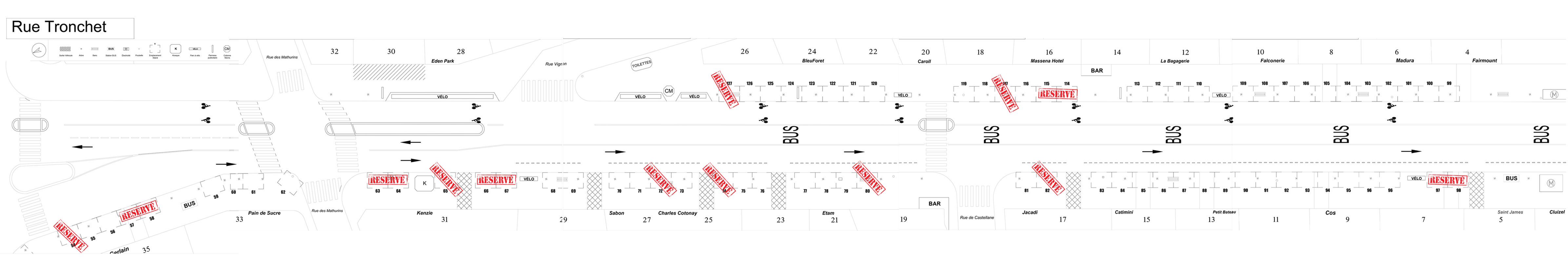 Plan Rue Tronchet Image